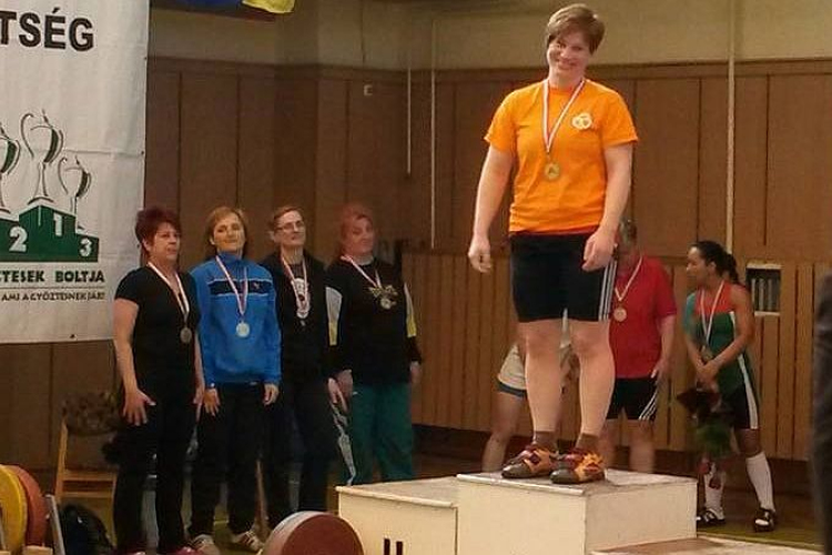 Kiváló formában a kétszeres európa-bajnok súlyemelő Bódis-Szabó Katinka