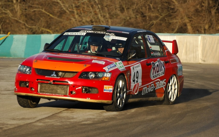 Az abszolút 11. és a H6-os kategória negyedik helyét szerezte meg a Szvatek Zsolt - Kovács Szabolcs kettős a Szilveszter Rallye-n.