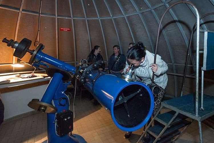 50 éves a Terkán Lajos Bemutató Csillagvizsgáló távcsöve